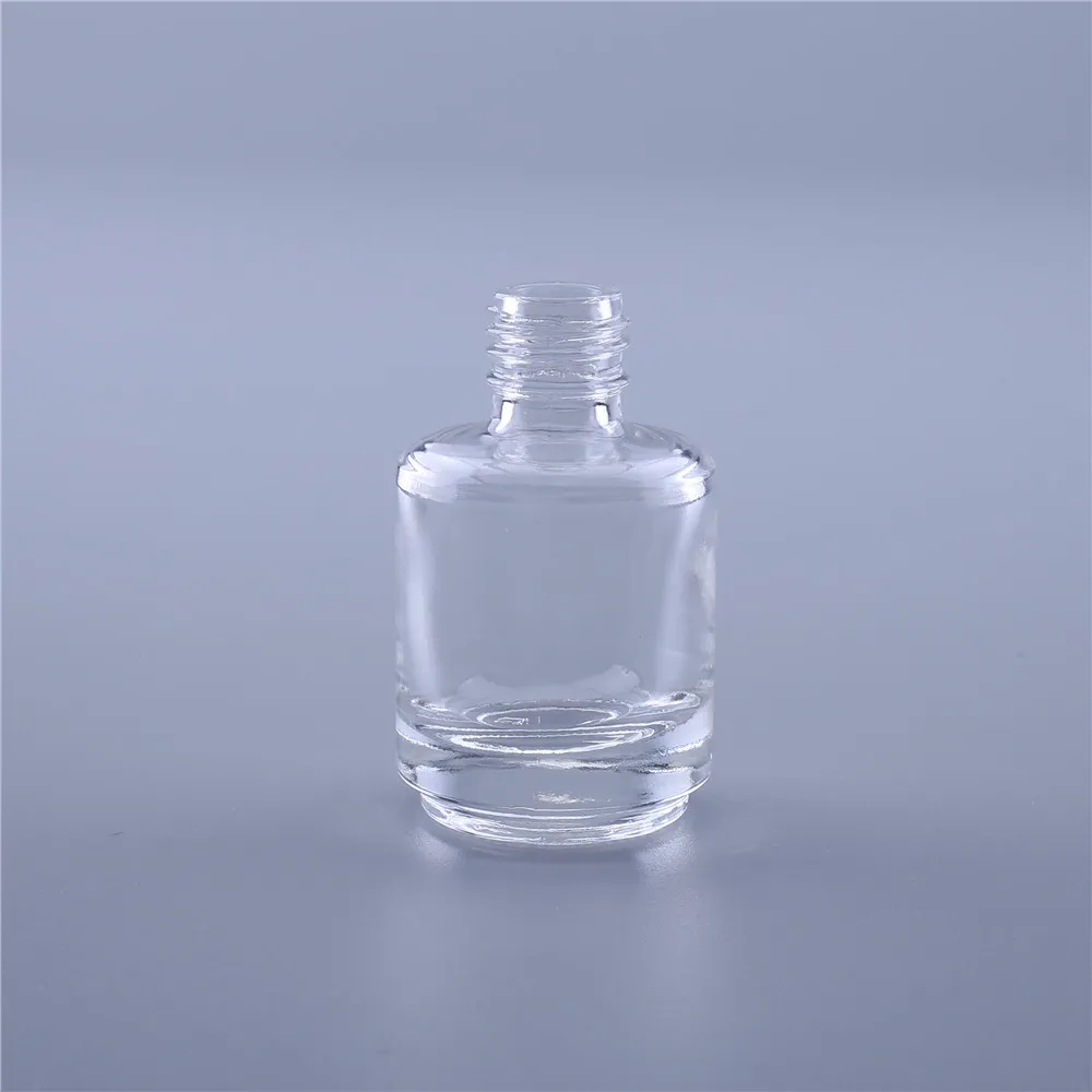 브러시가 달린 빈 화장품 용기, 유리 네일 광택제 병, 20 개, 8ml, 15ml