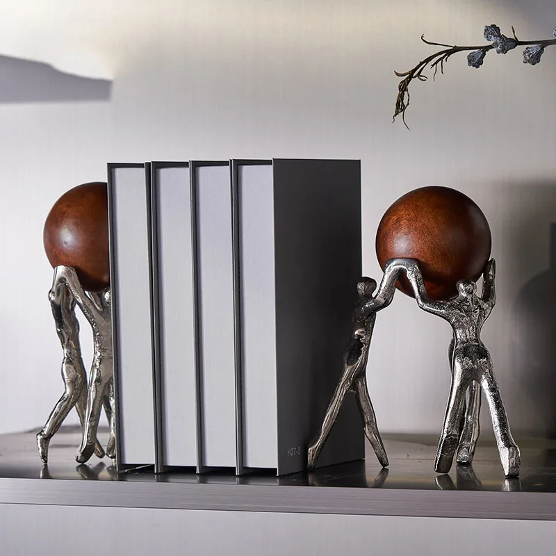 Home Creative Guardian Of The Earth Book File Ornaments Model Room Decorations Study Room Decoration Display Bookcase