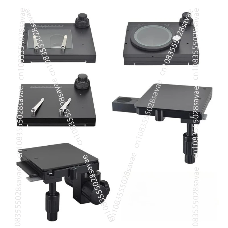 

Electron Microscope Mobile Stage XY Axis Stage 360 Degree Rotation Precision Manual Cross Trim Mobile Slide Stage