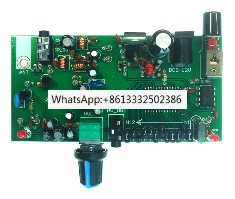 High stability and high fidelity PLL FM receiving board/FM receiving board/band noise/stereo/radio board