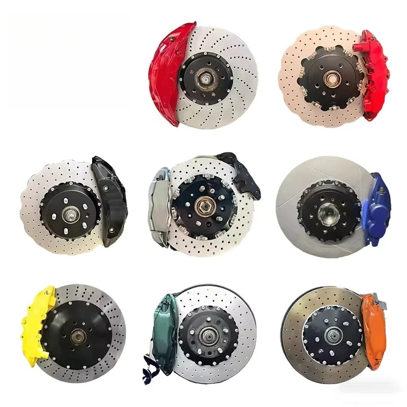 High-speed driving brake caliper set 4/6 piston - fast braking response, safe and stable, suitable for modified vehicles