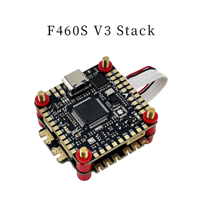 

Фонарь управления полетом F460S Stack/Flytower F405 MPU6500 / 3-6S BLS 60A 4 в 1 ESC 30,5x30,5 мм для FPV гоночного дрона