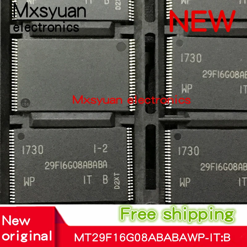 5PCS~20PCS/LOT 29F16G08ABABA MT29F16G08ABABAWP-IT:B TSOP48 New original