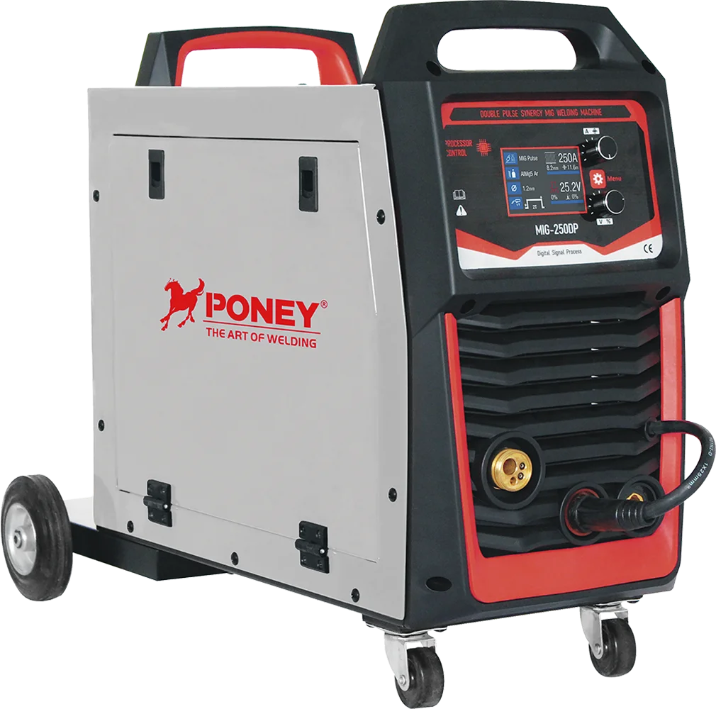 MIG 250DP 220 فولت مرحلة واحدة التحكم في الإشارات الرقمية التآزلي لحام نبض مزدوج Mig MIG/TIG/MMA لحام متعدد الوظائف #2