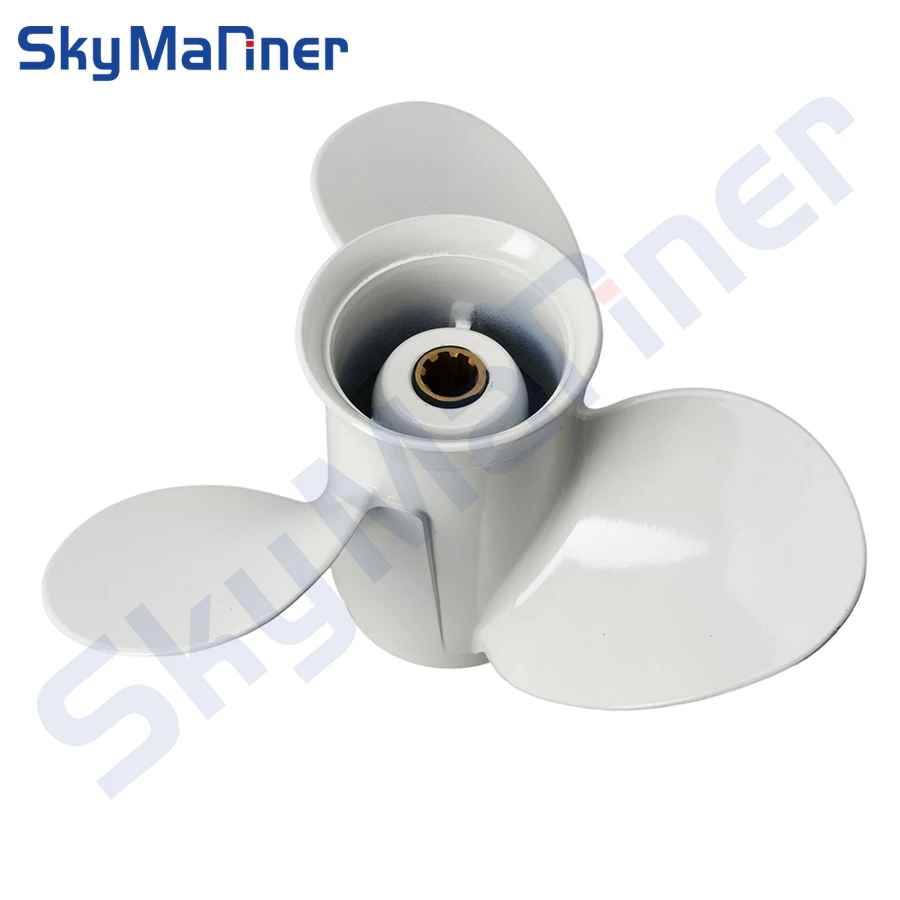 63V-45952 Marine Propeller 9 1/4x10-J For Yamaha Outboard Motor 9.9HP 15HP 63V-45952-00-EL 3 Blade Marine Engine Parts