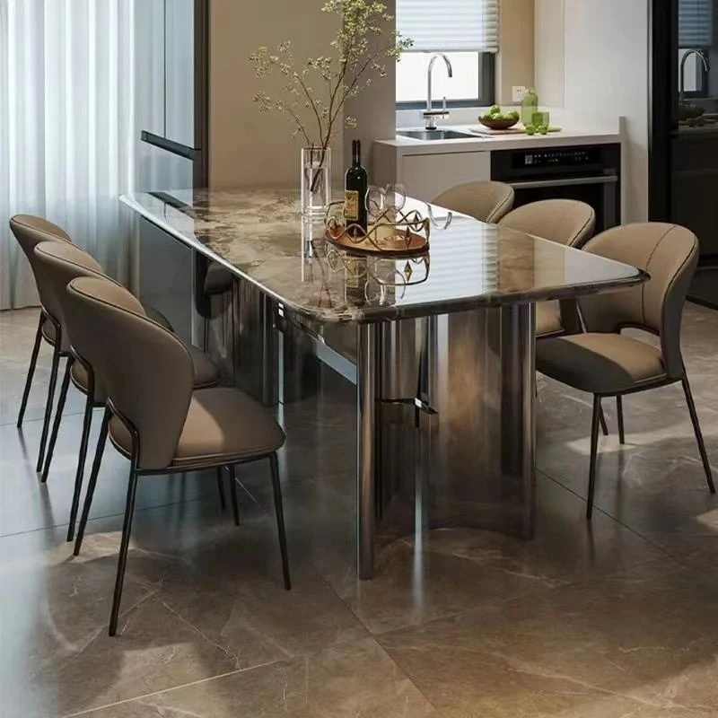 

Backrest chair modern simple and comfortable high elastic dining chair size apartment living room dining room balcony looks good