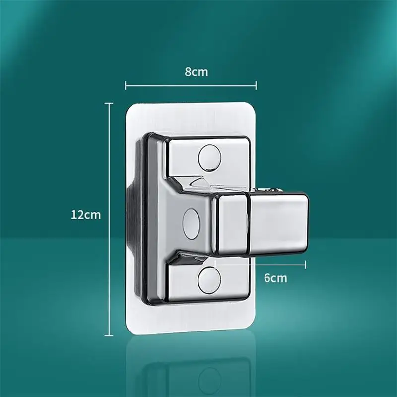 Self-adhesive Adjustable Rotatable Handheld Bracket Bathroom Accessories Wall Mounted Shower Rack ABS Shower Head Holder