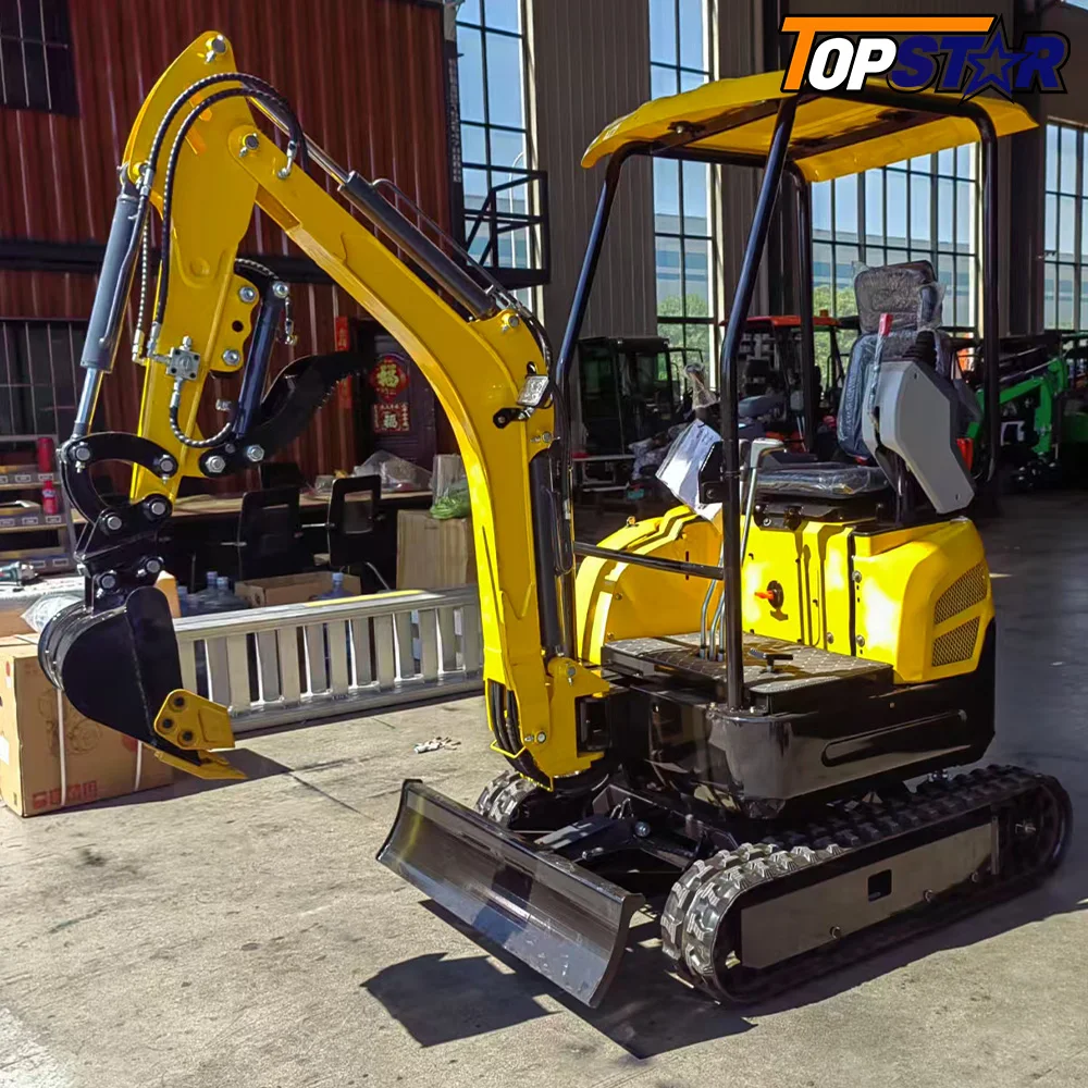 2025 جديد مخصص 2 طن حفارة صغيرة نظام هيدروليكي قوي استخدام زراعي متعدد الوظائف المصنع مباشرة مخصص #2