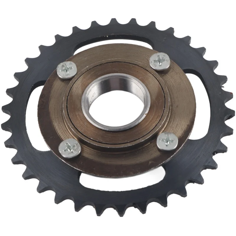 

Electric Tricycle Chainring 420 34T Chain Sprocket Toothless Flywheel For ATV Go-Kart