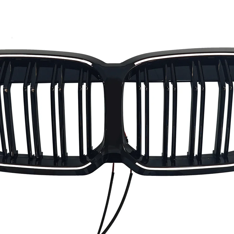 

Suitable for 2019-2024 for BMW 1 Series F40 M135i 118i 118D M Sport 128ti Double Lines Lamp LED Light Grille Front Grill Grid Il