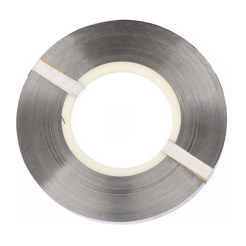 1KG/Roll Nickel Strip 0.1/0.12/0.15mm Nickel Plated Steel Strip For 18650 Lithium Battery Pack Welding Tape 0.2*6mm Nickel Belt