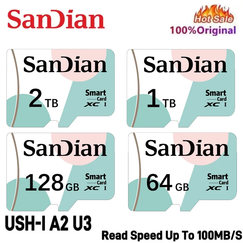 High speed Class 10 SD Card 32GB 64GB 128GB 256GB carte sd Memory Card 1TB Flash usb stick sd cards For Camera table PC