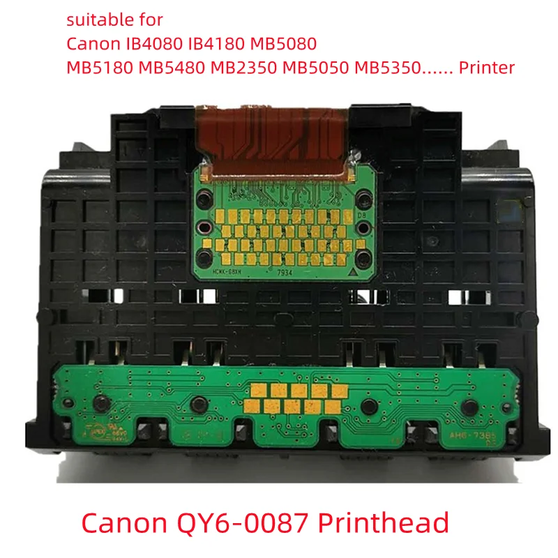 

QY6-0087 Printer Head for Canon IB4080 IB4180 MB5080 MB5180 MB5480 MB2350 MB5050 MB5350 Printer Part Print Heads Printhead