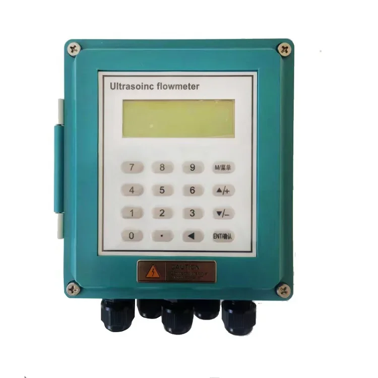 Ultrasonic flow meter, plug-in pipe liquid split wall-mounted tap water heat meter stainless steel sensor