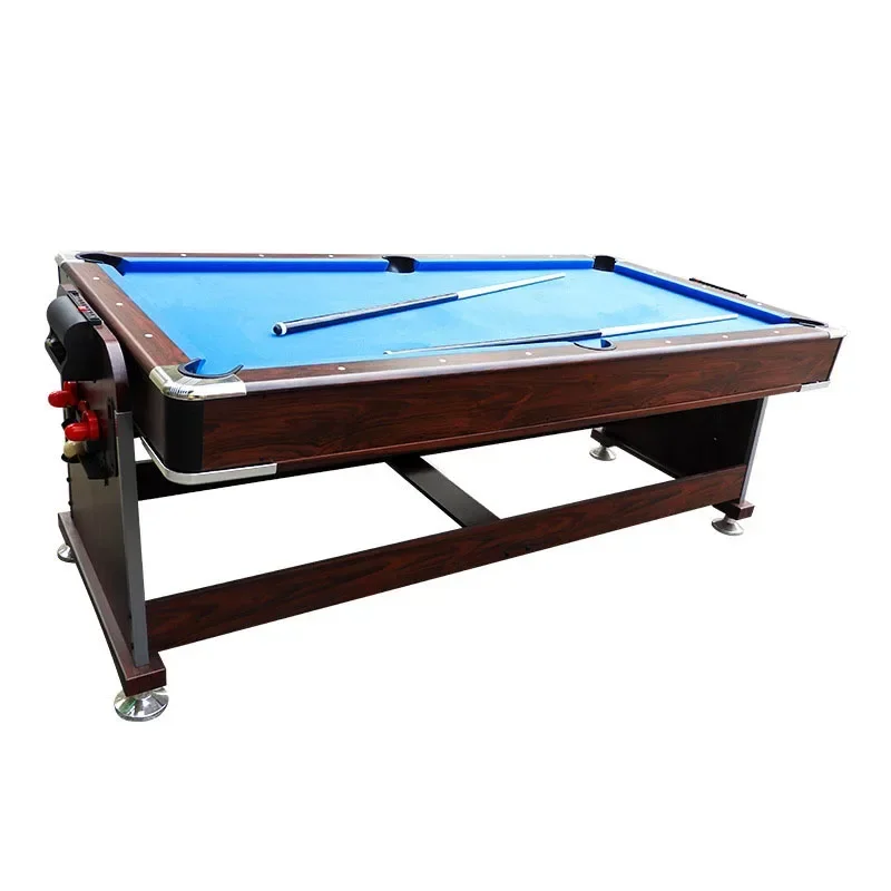 4 in 1 met Eettafel Combo 7ft Multi Game Tafeltennis Roterende Air Hockey Biljart Snooker Pooltafel voor Kinderen en Volwassenen