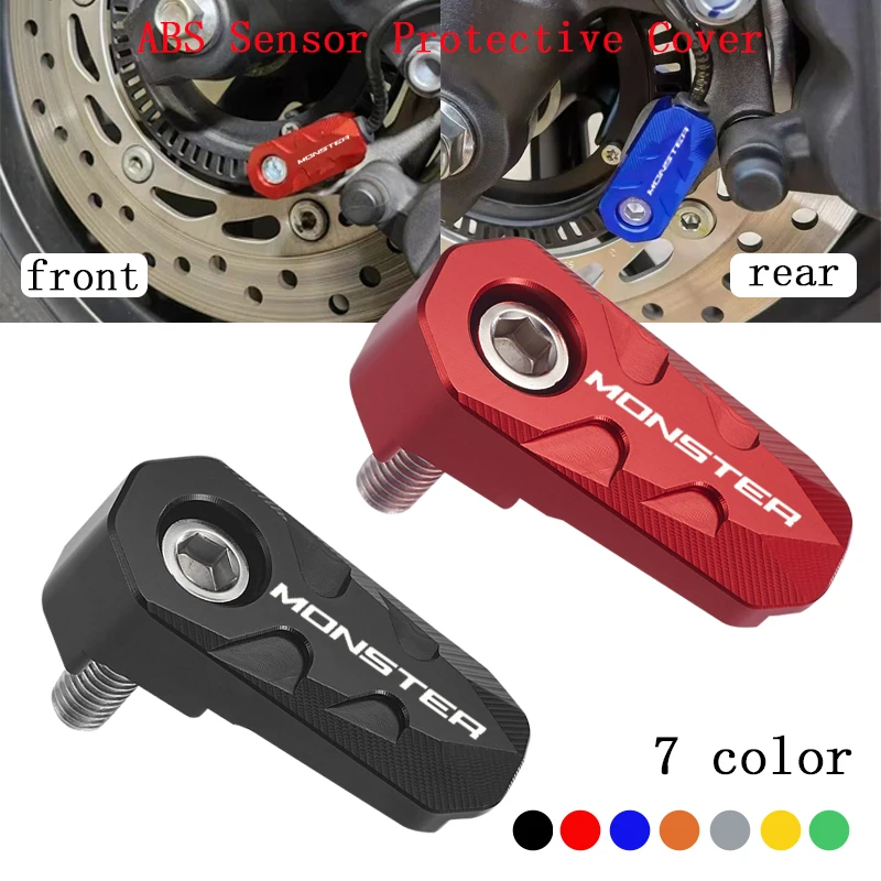 

For Ducati Monster S2R / S4R S4RS Monster 796 /1100 Motorcycle Accessories CNC Front Rear wheel ABS Sensor Guard Protection