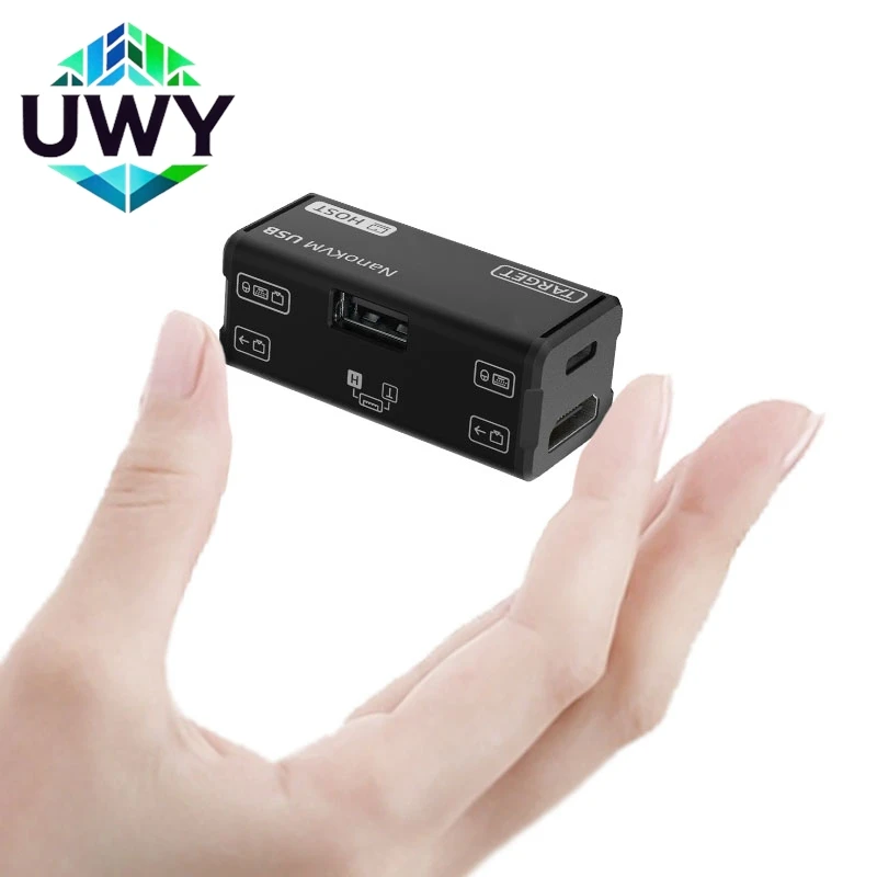 NanoKVM USB 4K 2K HDMI USB KVM Gadget Finger-sized Remote Debugger, Portable KVM Over USB For Server SBC