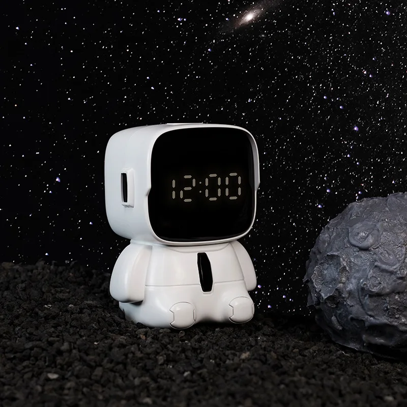 Reloj despertador eléctrico Led de escritorio para niños, reloj despertador de Cuenta regresiva multifunción para estudiantes para aprender, creativo