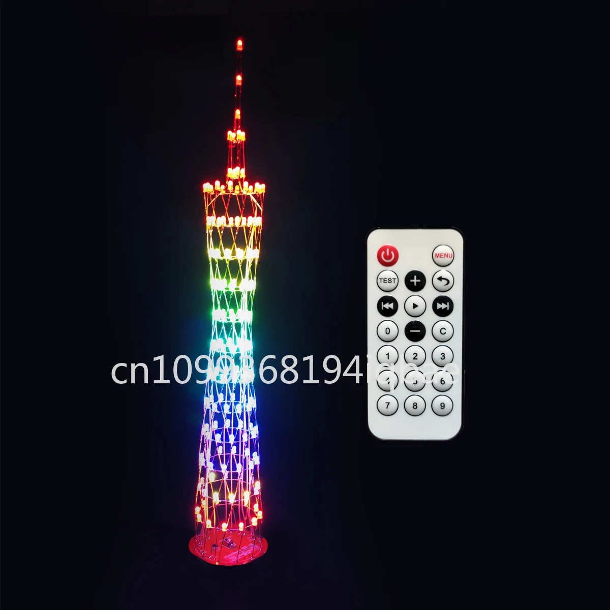 12-Layer Canton Tower DIY Kit with Electronic Soldering Components – Electronics Practice & Design Course