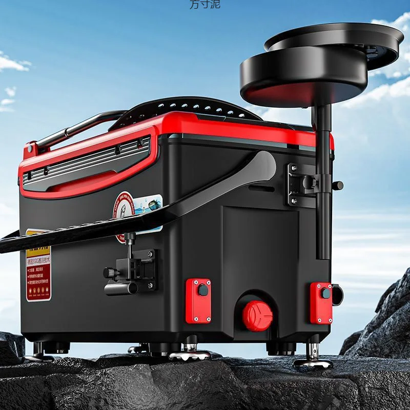 

Suitable for New ultra-light multi-functional fishing box set Thickened box table Fishing box gear supplies Fore