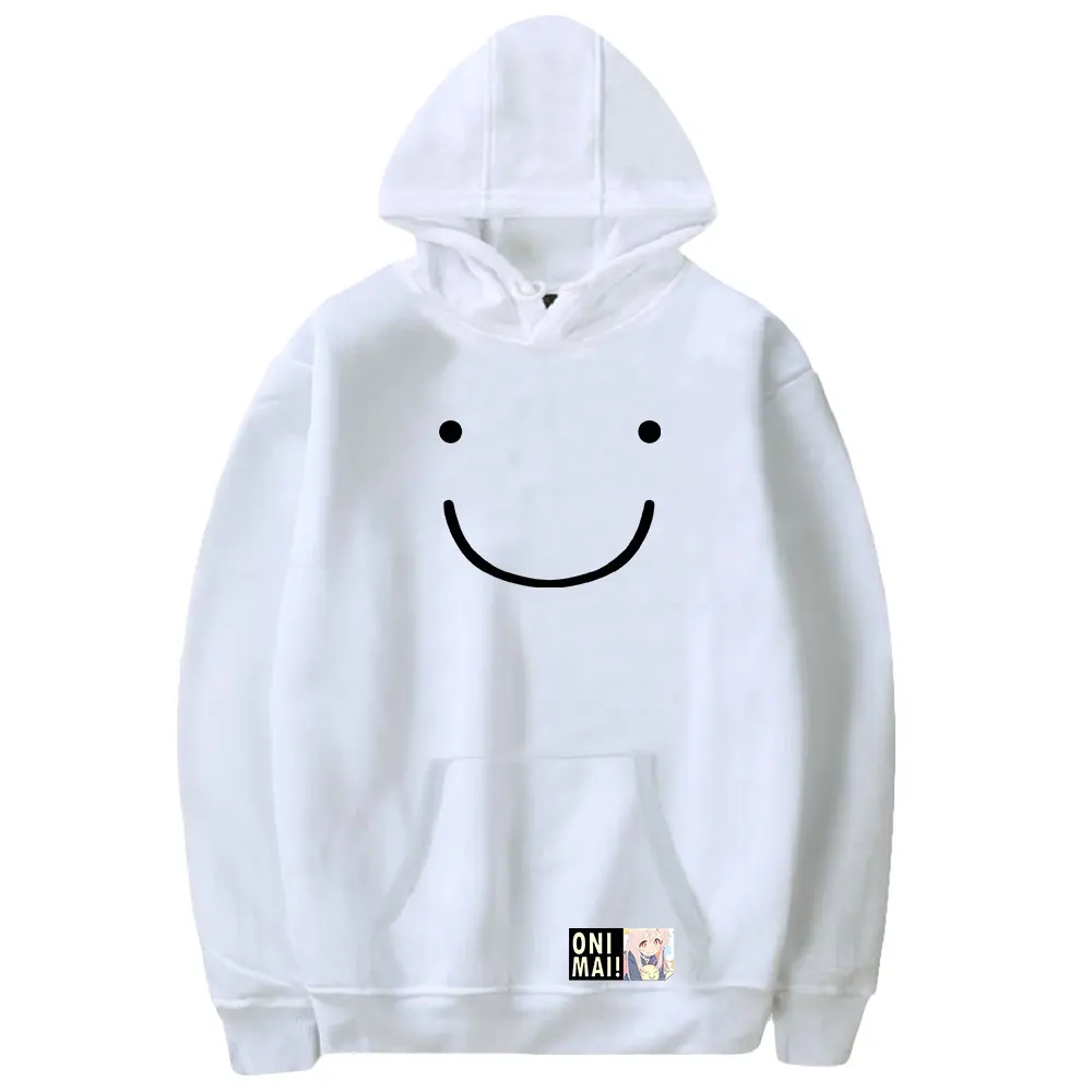 Hoodie de manga comprida para homens e mulheres, Harajuku Streetwear, roupas de anime japonês Onimai I'm Now Your Sister, manga moletom