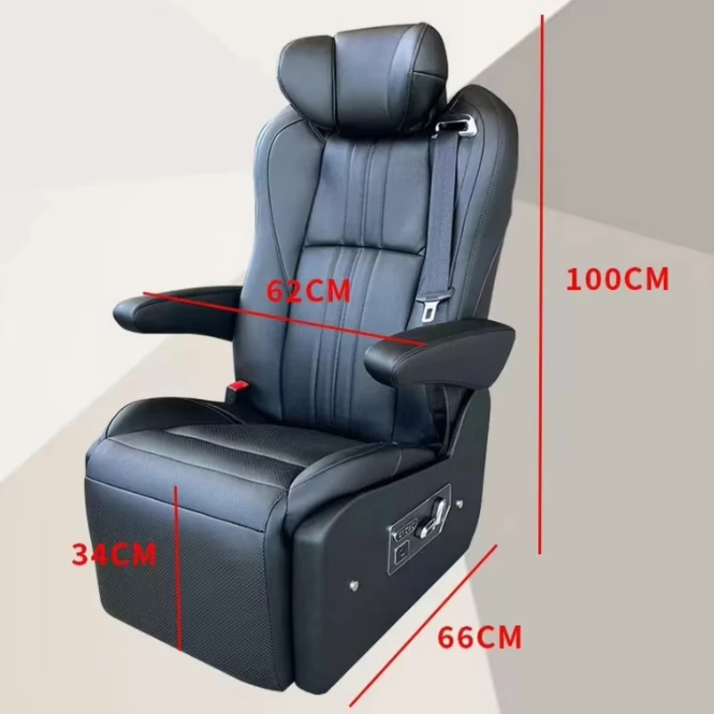 

Modified Electric Adjustable Massage Ventilation Vip Luxury Car Length Van Car Seat For Van Sale
