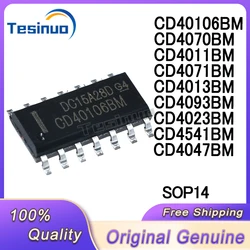 20/PCS New Original CD40106BM CD4070BM CD4011BM CD4071BM CD4013BM CD4093BM CD4023BM CD4541BM CD4047BM SOP14 Chipset In Stock