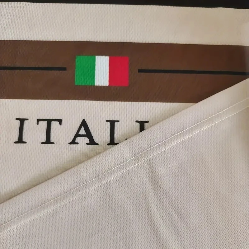 ميلانو إيطاليا الراقية التباين اللون إلكتروني طباعة موضة الشارع تي شيرت غير رسمي ملابس للرجال تنفس التجفيف السريع Fadeless