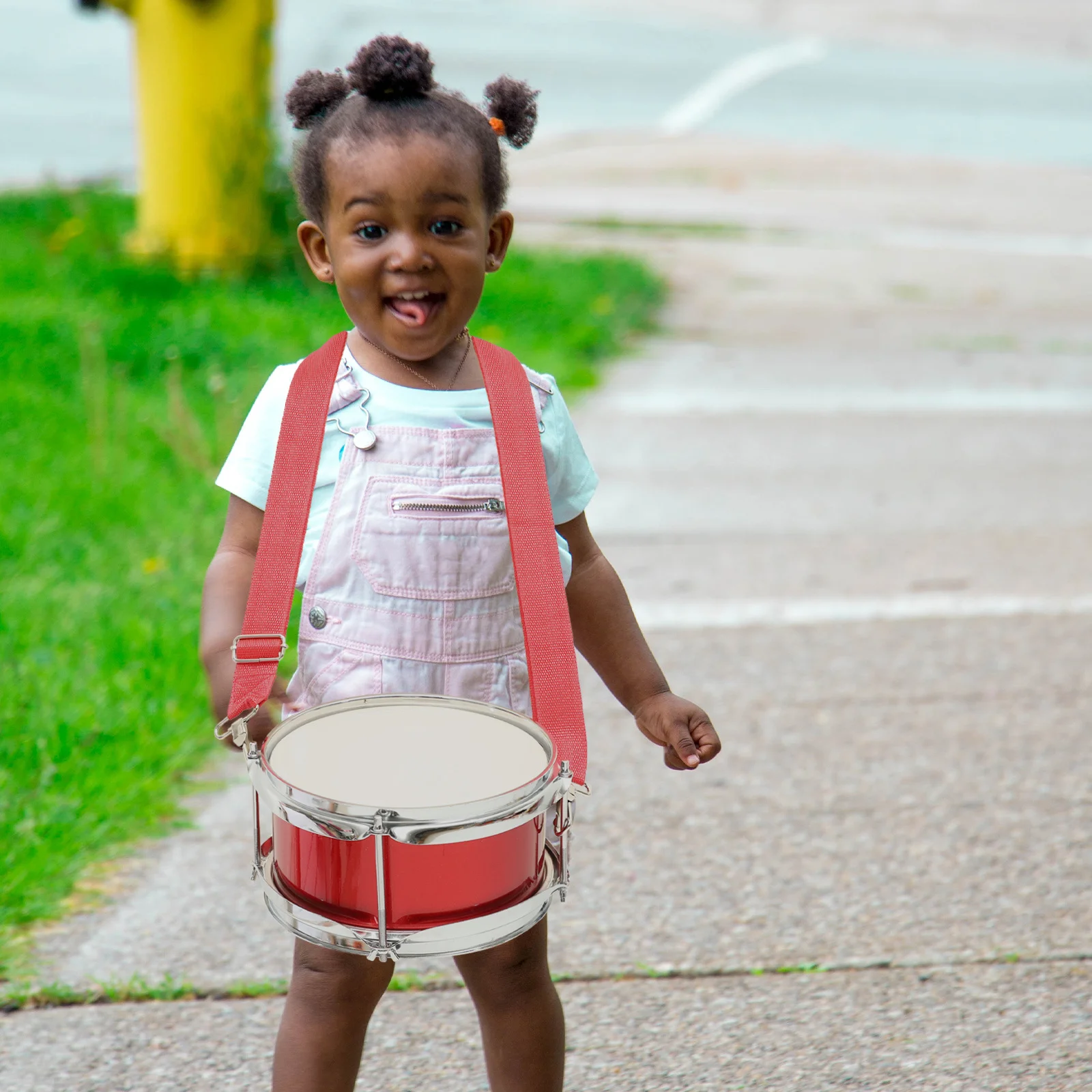 

1 set 1 Set 11 Inch Kids Snare Drum Metal Percussion Instrument With Drumsticks Educational For Children Music Learning Play Set