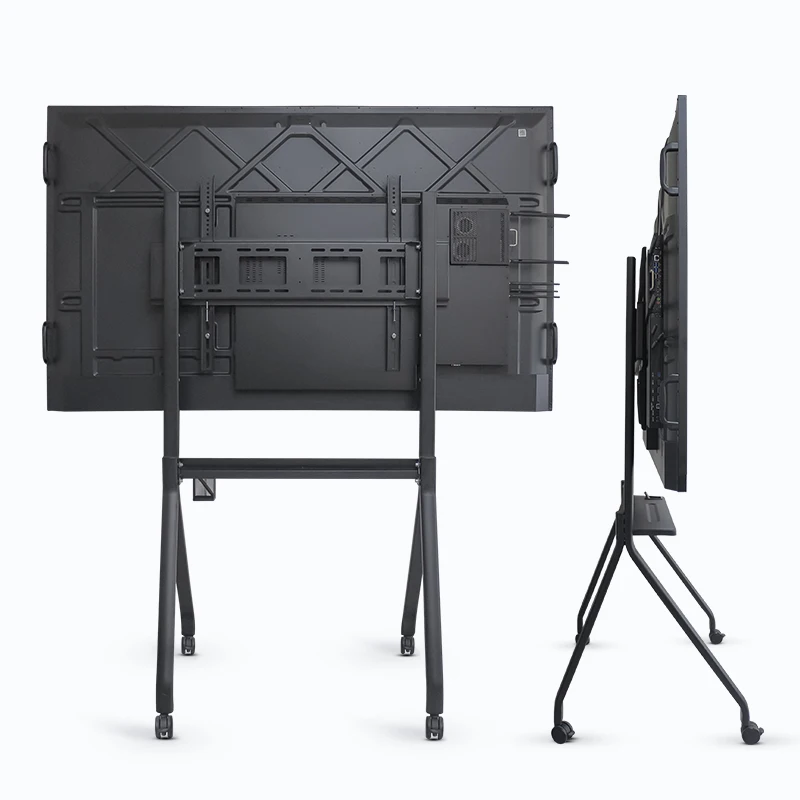 Combinazione di schede LED interattive intelligenti con schermo piatto da 86 pollici e lavagna per l'istruzione disponibili in dimensioni 75 65 e 55 pollici