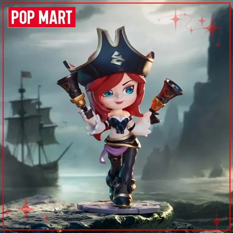Autêntico POPMART League of Legends Caixa Cega de Personagem