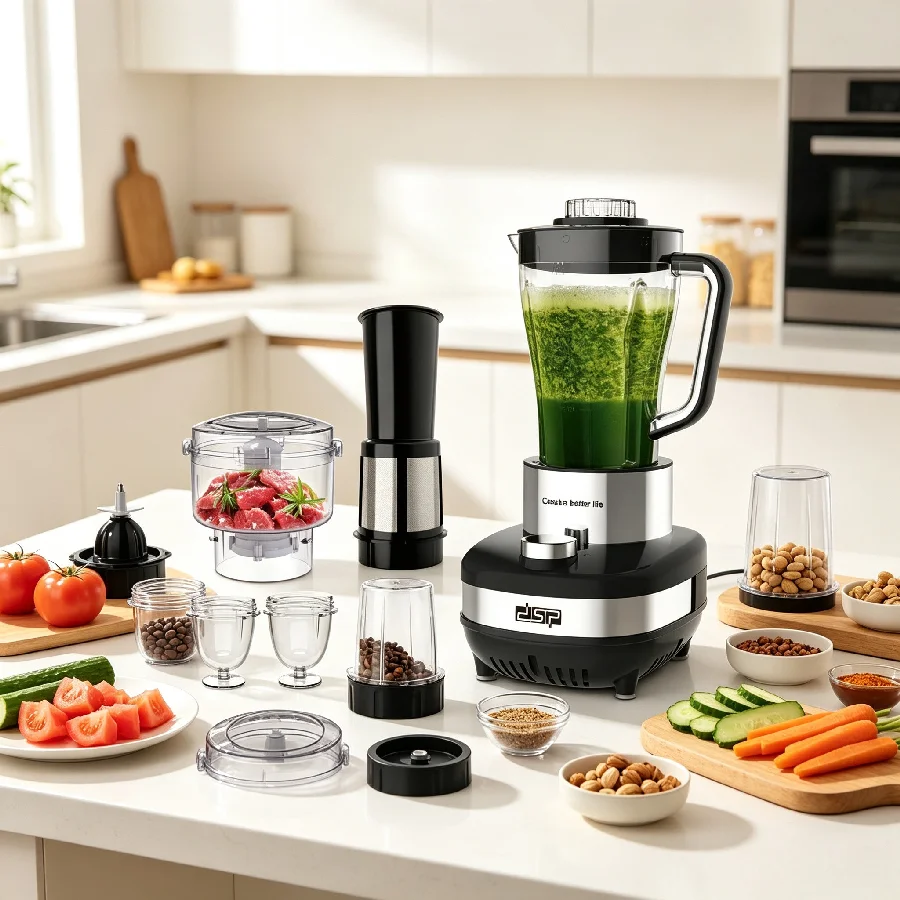 Baby Food Blender - Многофункциональный блендер 6-в-1 для дома: измельчитель
