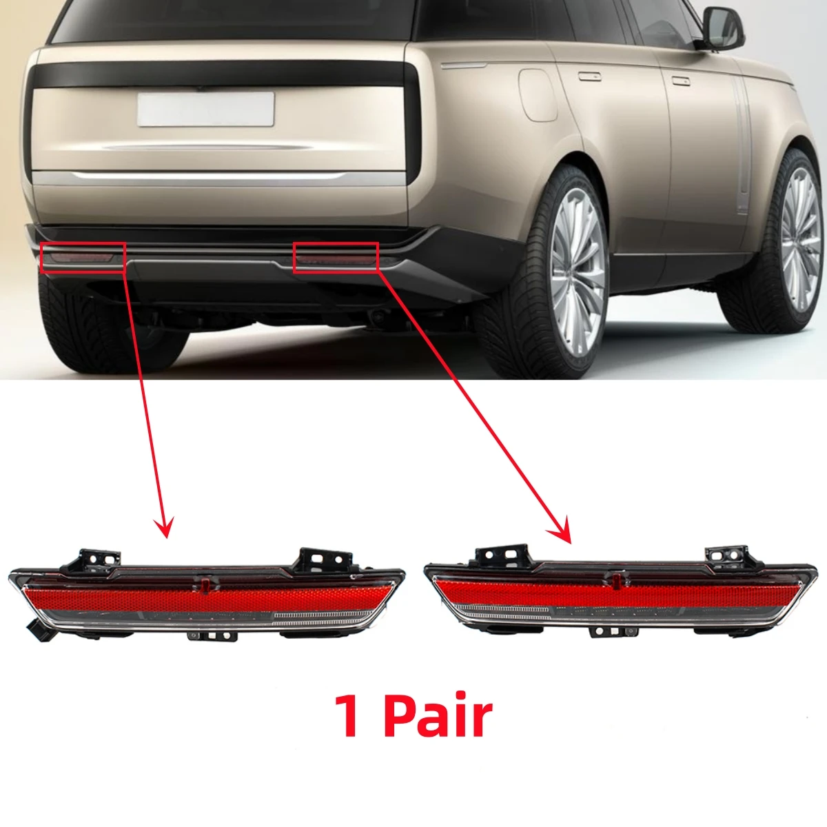 Achterbumperlamp voor Land Range Rover L460 2022 2023 achterlicht LR152295 LR152299 achterremlicht signaallamp auto-accessoires