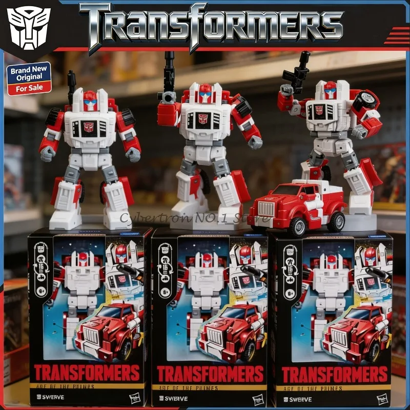 

In Stock Transformer Toys Deformation Robots Prime Series Swerve Collectible Action Figures for Kid and Adult Hobbies Model Gift