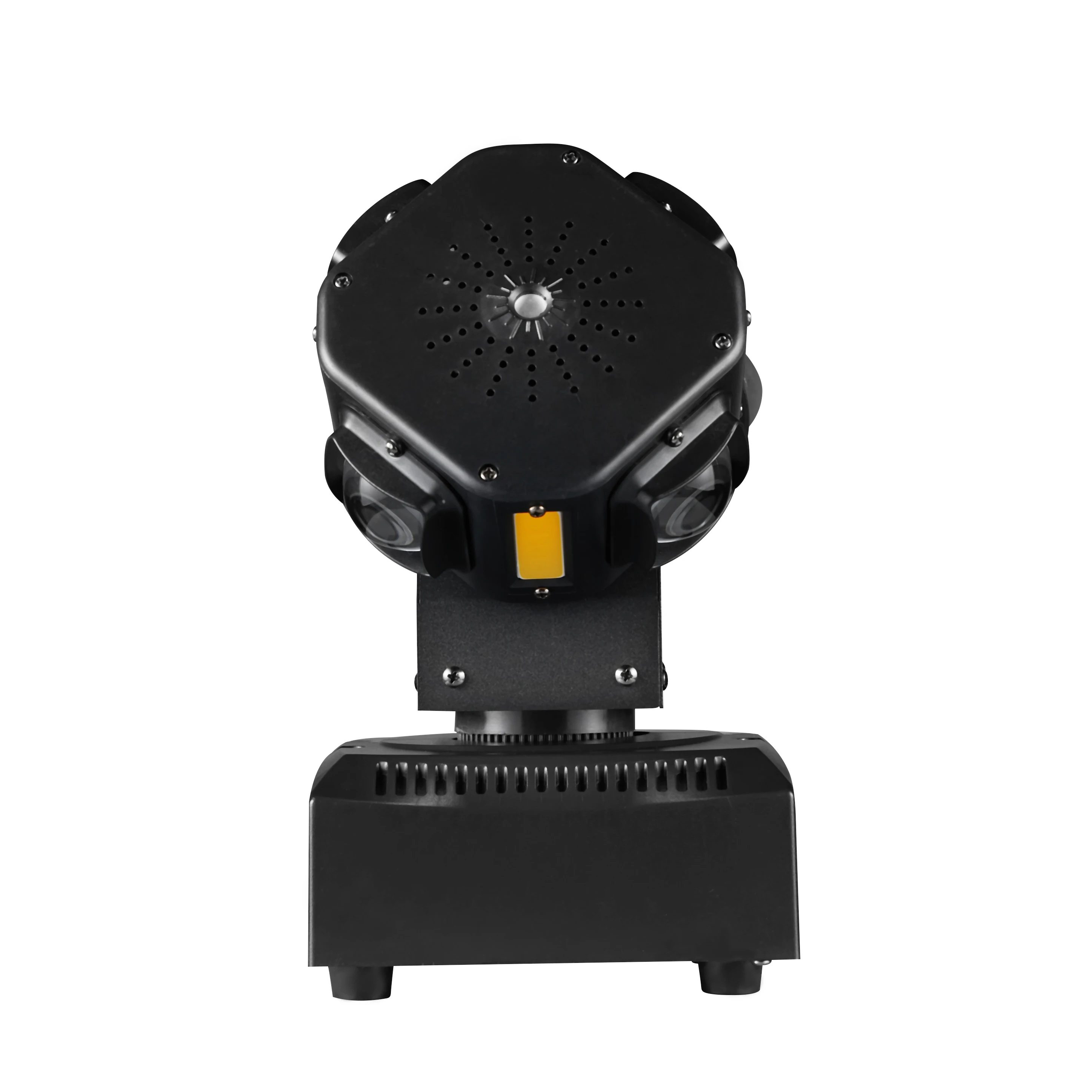 4Pcs /lot 120W LED 3in1 mobile head lights 8x12w RGBW stroboscopic 8x5w bright gold red Green star DJ DMX Bar disco lighting eff