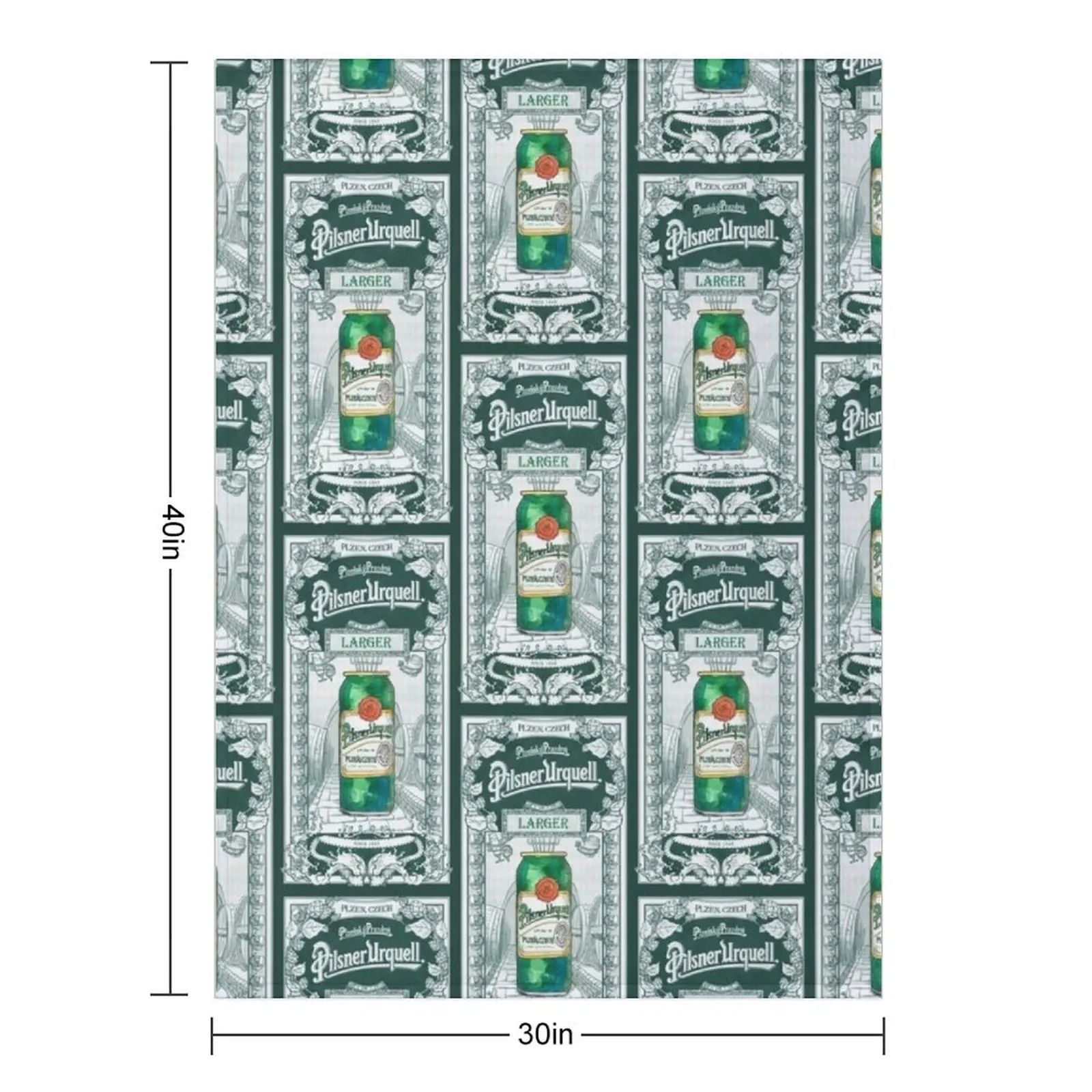Плед Pilsner Urquell Beer Pilsen декоративные пледы для малышей теплые детей