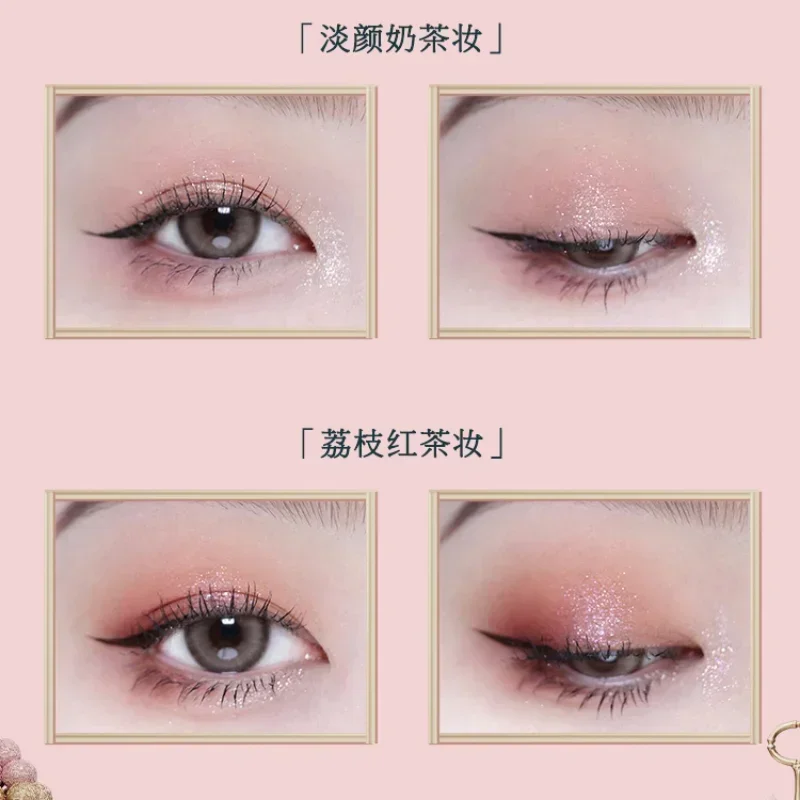 Flower Knows Never's Famly Series 8 สี Matte Pearlescent Eyeshadow Palette กันน้ํายาวนานเครื่องสําอางแต่งหน้าความงาม