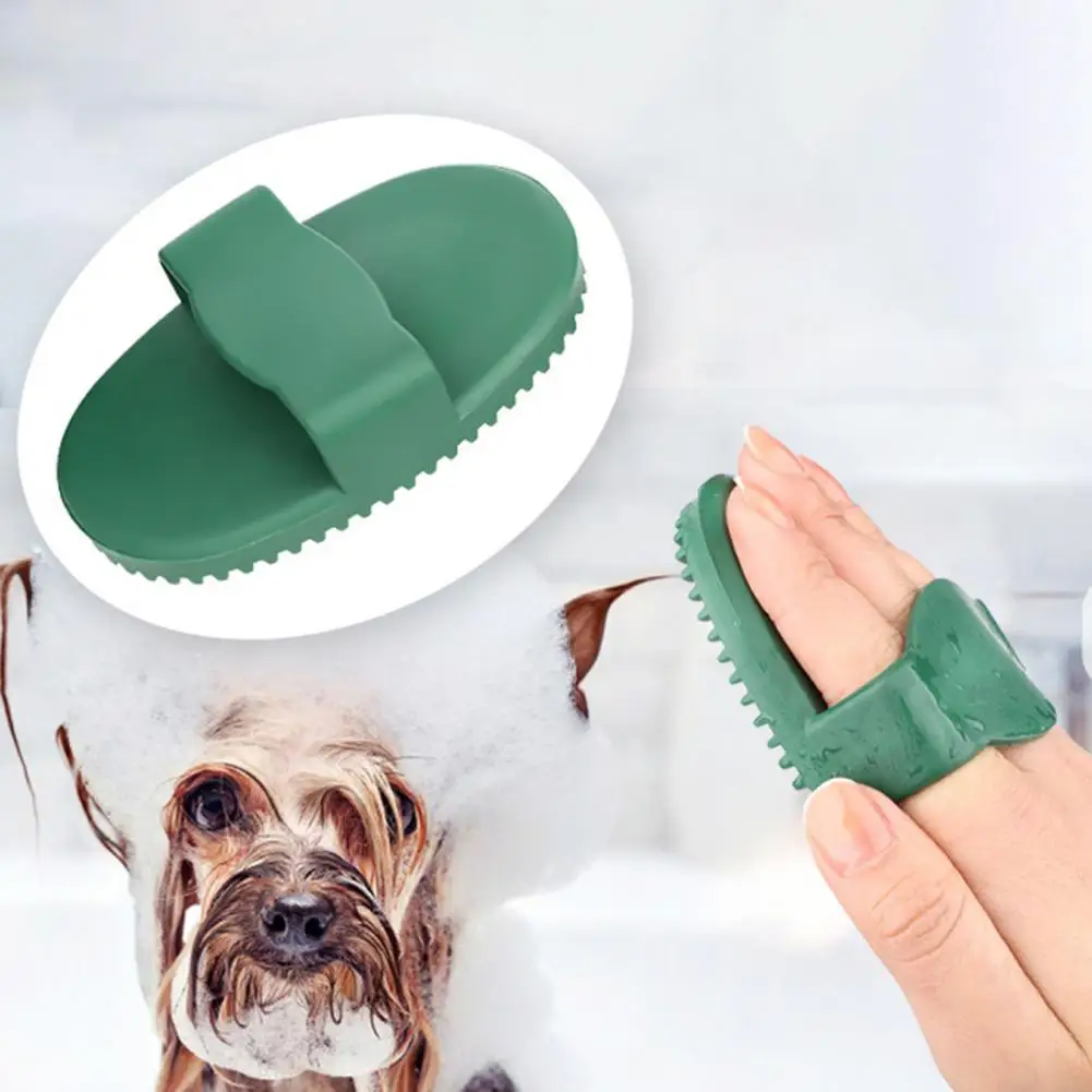 Ferramentas de lavagem de cachorros limem profundamente cheiro-menos suprimentos para animais de estimação cerdas de silicone suaves pente de massagem para gatos escova de banho para cães lavável