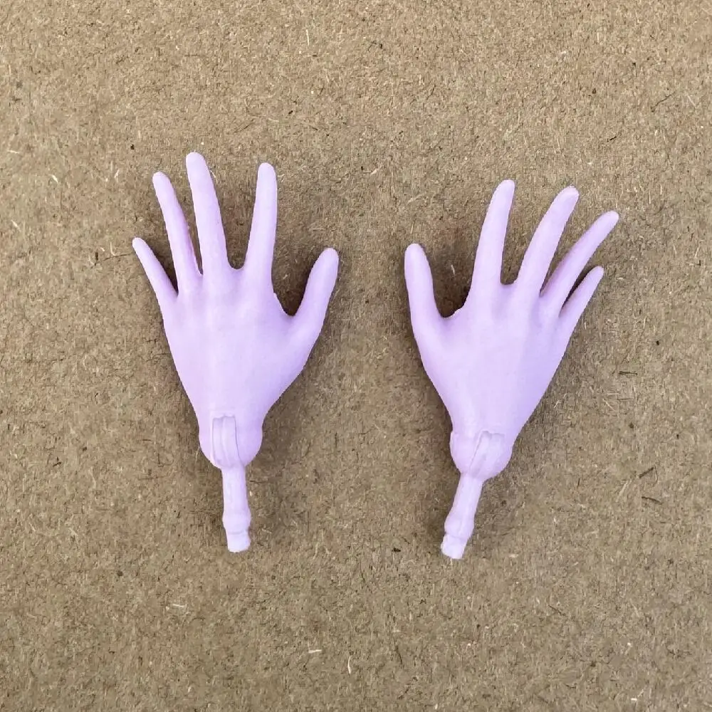 1/6 Original Monster Puppe Ersatz Hände Und Arme Weiß Braun Beige Grün Blau Haut Ton Spielzeug DIY Zubehör – Detail 3