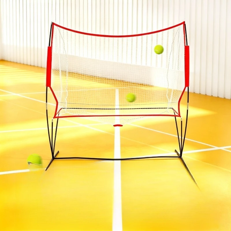 Portable home practice net Single practitioner Lightweight ball throwing machine Catch net
