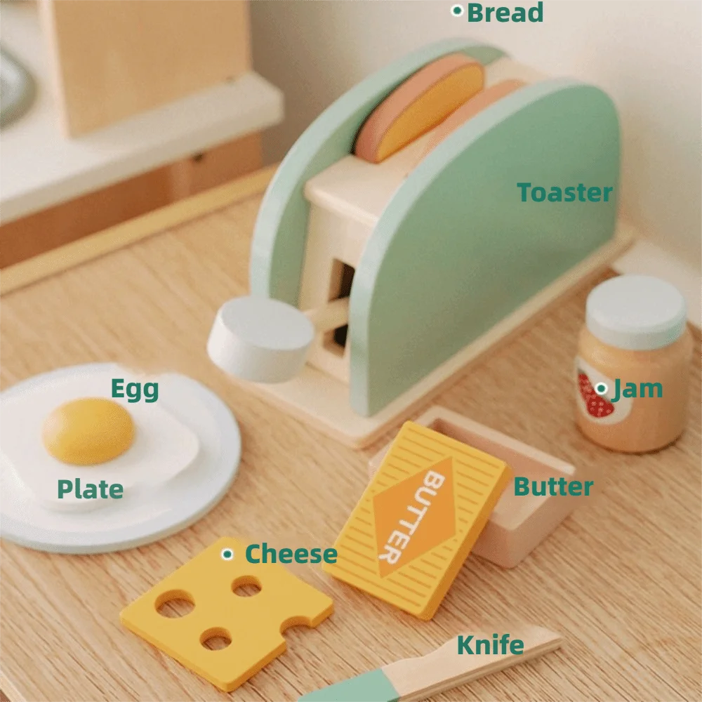 Teiera simulata di dimensioni mini e set da tè Design di simulazione Fai finta di giocare Mini colazione Negozio Gioca a casa Giocattoli Gioco per bambini