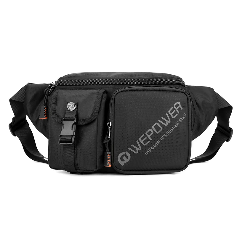 Men's Nylon Sling Chest Bag High Quality Casual Fashion Crossbody Shoulder Bag Multi‑use Waist Fanny Pack For Daily Outdoor