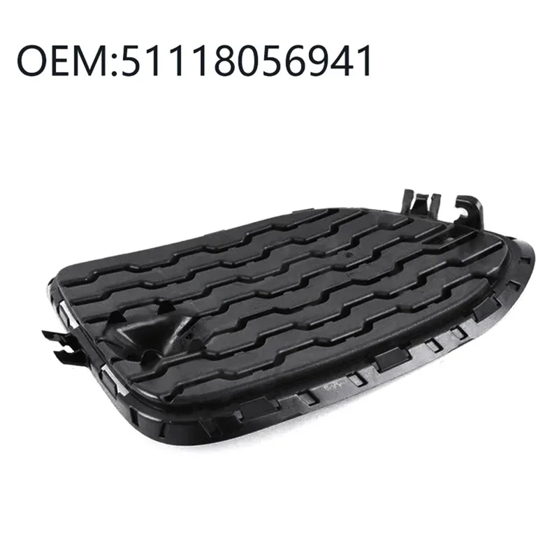 FOR Para BMW X3 F25 X4 F26 parachoques delantero cerrado M rejilla antiniebla marco bisel