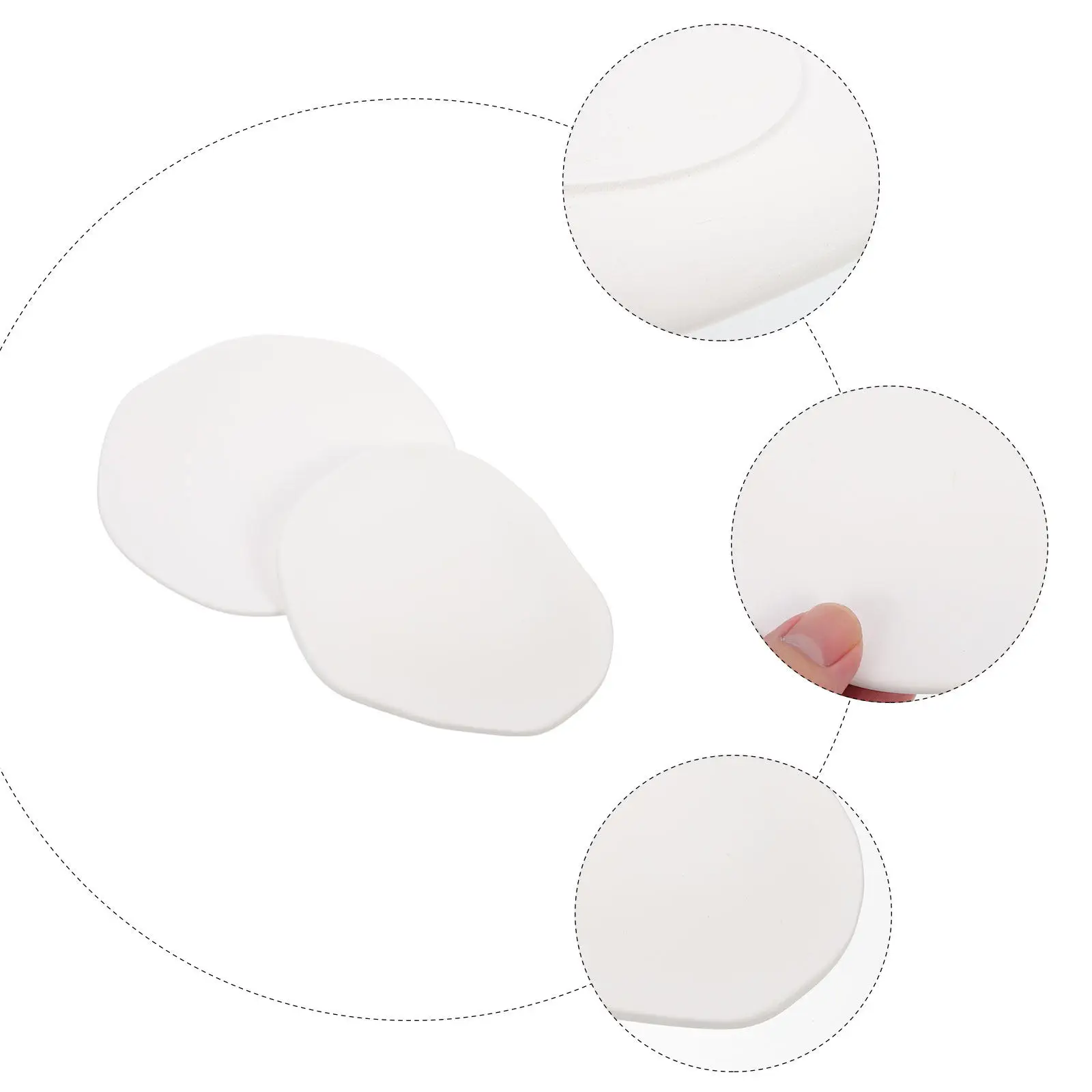 

2Pcs Cloud Photo Props Jewelry Storage Plate Premium Trinket Tray Decorative Ring Dish for Home Bedroom Desktop Organzier