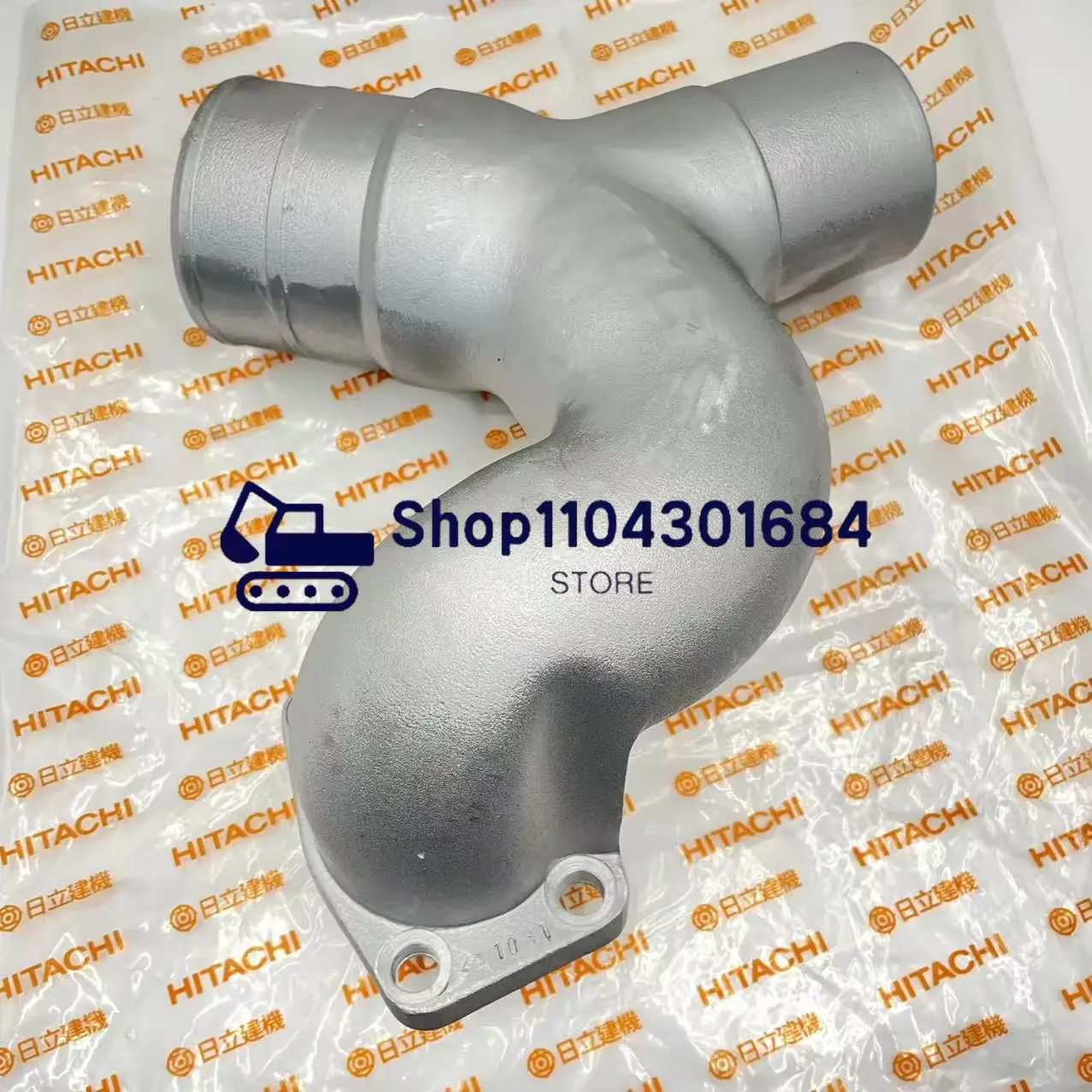 Excavator Parts 1033052 For Hitachi ZAX330-3 350 360-3G EFI Hydraulic Pump Tee Tube Aluminum Tube Plunger Pump Tubing Connector