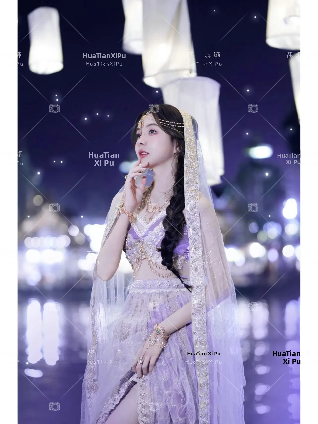 

Костюм для фотосессий в этническом стиле «Принцесса Западных регионов»: Ханьфу «Летающая фея» для путешествий и фотосъемок на природе