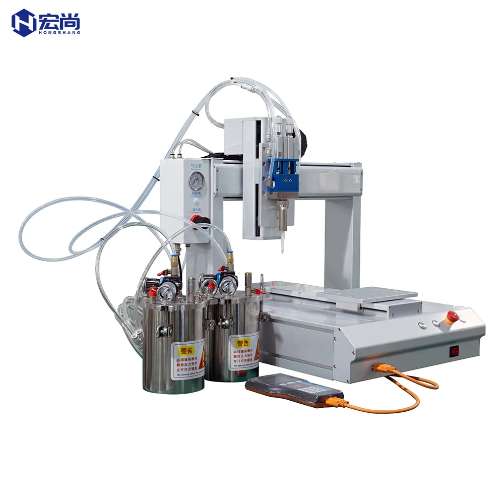 Automatic Glue Dispenser Machine CNC Epoxy Sealant Filling System Hot Melt Adhesive Applicator Robotic Dispensing Equipment
