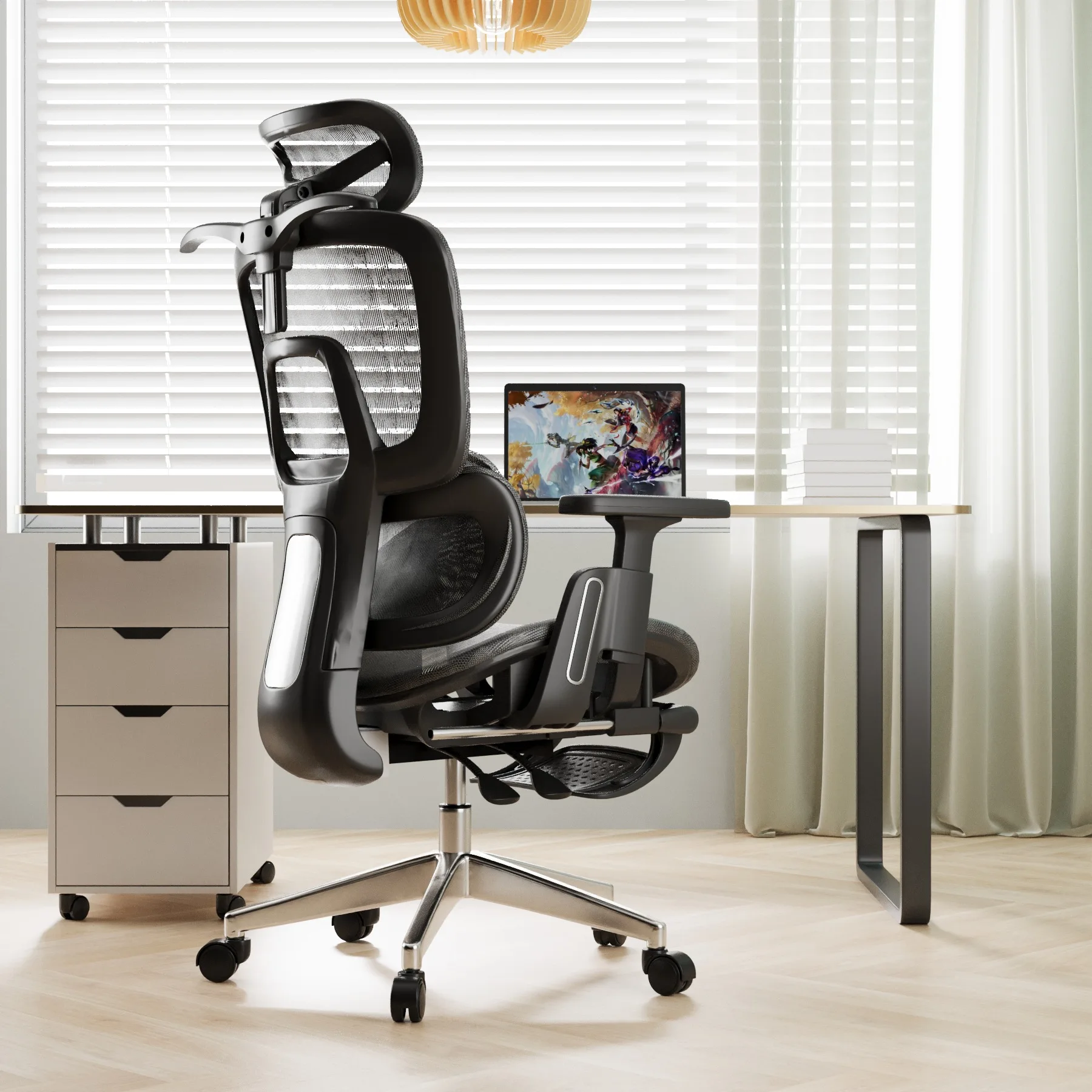 new Mesh Office Chair With Wheels Desk Gaming Chairs Cheap Gamer Chairs  Recliner Armchair Furniture Chaises De Bureau