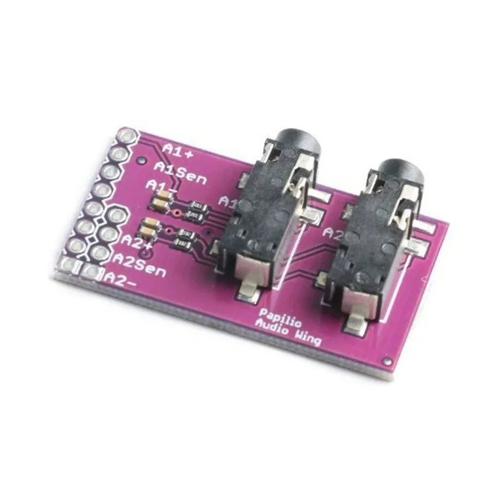 Audio Interface Module 8pcs Dual 3.5mm Jack Connector for Headphone Splitting For Video Playback and Gaming Audio Applications