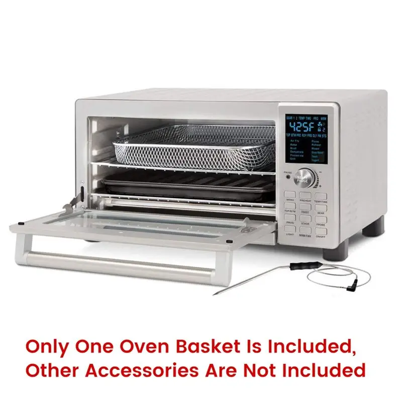 Air Fryer Basket For Nuwave Bravo XL 30-Quart Convection Oven Baking Basket Baking Household Replacement Accessories-[Mriae Part